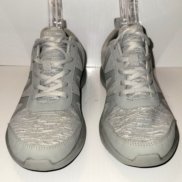 Vionic Pro Kiara Women’s Grey Slip Resistant Lace Up Sneakers Size 6.5 - Picture 2 of 10